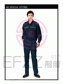 春秋款工程服服裝設計圖868