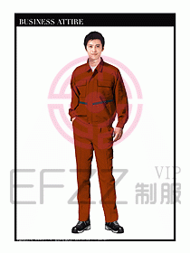 春秋款工程服服裝設計圖887