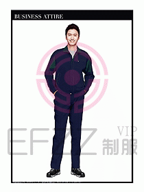 春秋款工程服服裝設(shè)計(jì)圖906