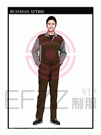 春秋款工程服服裝設計圖917