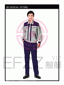 春秋款工程服服裝設計圖936