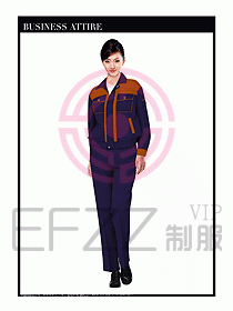 春秋款工程服服裝設計圖932