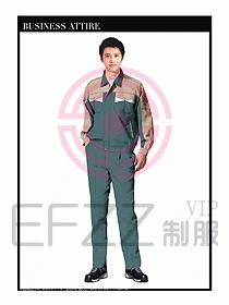 春秋款工程服服裝設計圖941