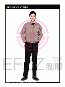 春秋款工程服服裝設計圖977