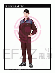 春秋款工程服服裝設計圖986