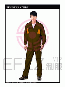 春秋款工程服服裝設計圖994