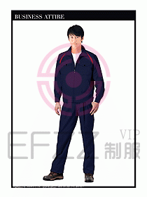 春秋款工程服服裝設計圖998