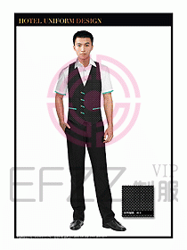 桑拿水療會所前臺服務員制服202