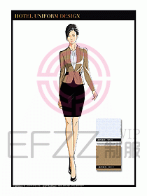 桑拿水療會(huì)所前臺(tái)服務(wù)員制服228