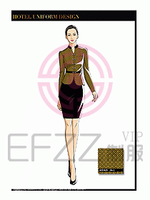 桑拿水療會(huì)所前臺服務(wù)員制服234