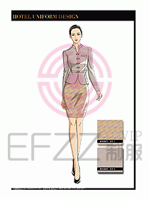 桑拿水療會(huì)所前臺(tái)服務(wù)員制服241