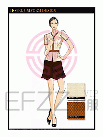 桑拿水療會(huì)所前臺(tái)服務(wù)員制服239