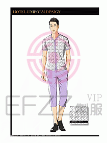 SPA按摩技師制服設計圖961
