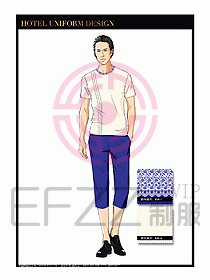 SPA按摩技師制服設計圖973