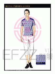 SPA按摩技師制服設(shè)計(jì)圖977