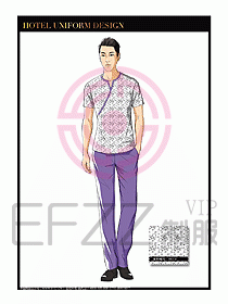 SPA按摩技師制服設(shè)計圖984