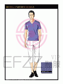 SPA按摩技師制服設計圖979