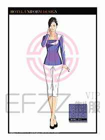 SPA按摩技師制服設計圖980