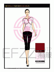 SPA按摩技師制服設計圖983