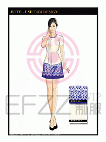 SPA按摩技師制服設計圖985