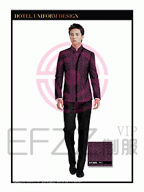 酒店西餐服務(wù)員制服設(shè)計(jì)927