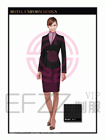 酒店西餐服務(wù)員制服設(shè)計(jì)924