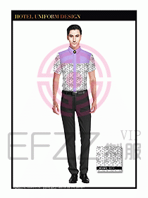 酒店西餐服務(wù)員制服設(shè)計944