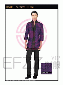 酒店西餐服務員制服設計970