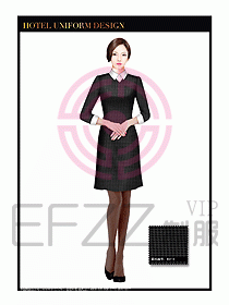 酒店西餐服務員制服設計987