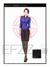 酒店西餐服務(wù)員制服設(shè)計1002