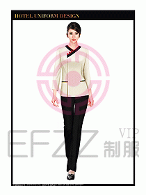 酒店制服客房服務員工衣設計391