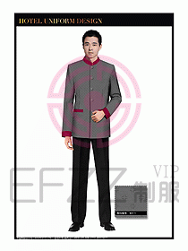 酒店制服客房服務員工衣設計403