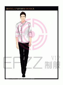 酒店制服客房服務員工衣設計409