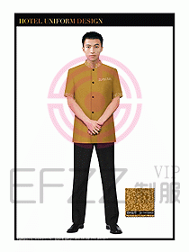 酒店制服客房服務員工衣設計433