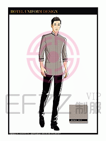 酒店制服客房服務(wù)員工衣設(shè)計(jì)443