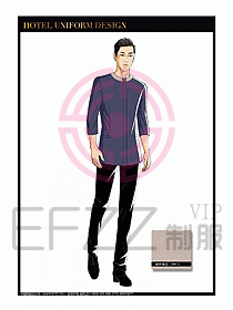 酒店制服客房服務(wù)員工衣設(shè)計(jì)447