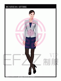 職業空姐裝制服設計圖503