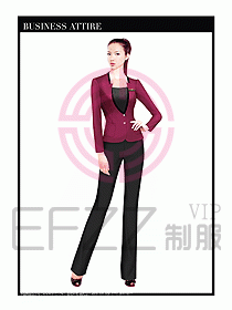 職業空姐裝制服設計圖527