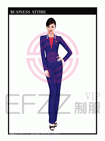 職業空姐裝制服設計圖535