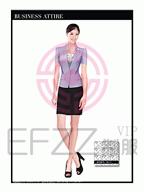 職業空姐裝制服設計圖543