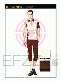 SPA水療會所服務員服裝設計369