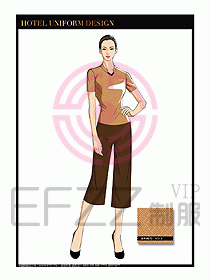 SPA水療會所服務員服裝設計374