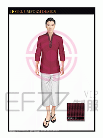 SPA按摩技師服制服設計圖990