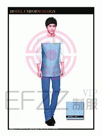 SPA按摩技師服制服設計圖992