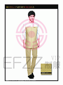 SPA按摩技師服制服設計圖1003