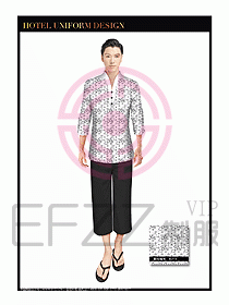 SPA按摩技師服制服設(shè)計圖1013