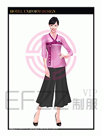 SPA按摩技師服制服設計圖1010