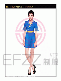 SPA按摩技師服制服設計圖1011