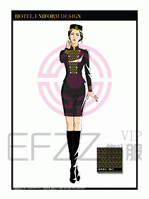酒店門童保安行李生制服設(shè)計(jì)913