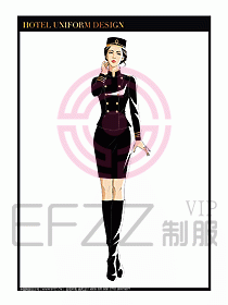 酒店門童保安行李生制服設(shè)計(jì)914